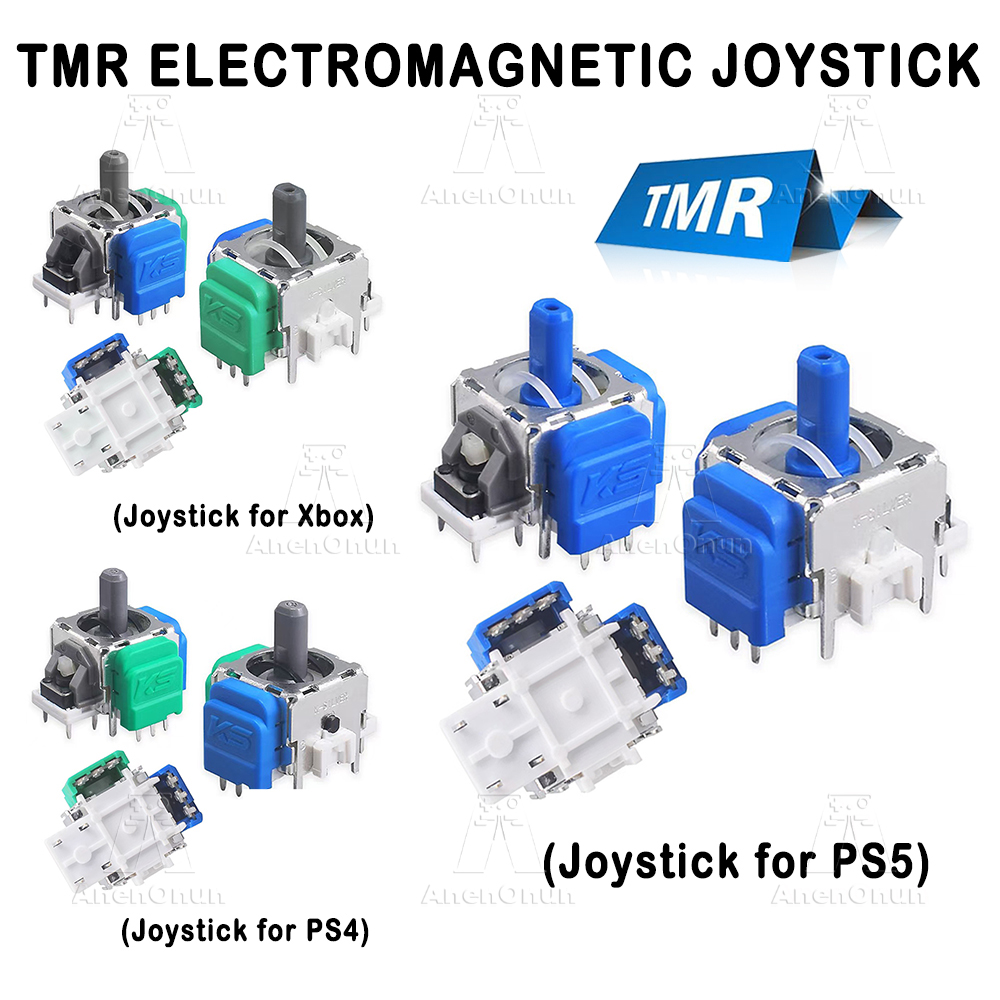 Gaming Console In Tv - Joystick elektromagnetyczny TMR do kontrolera PS5/PS4/Xbox