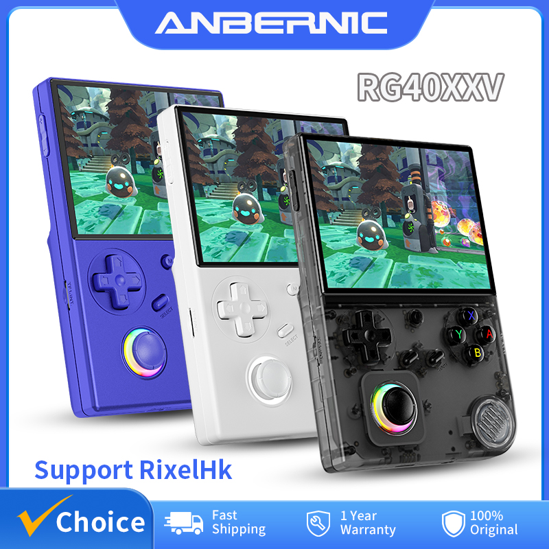 Gaming Console Retro Handheld - ANBERNIC RG40XXV Retro przenośna konsola do