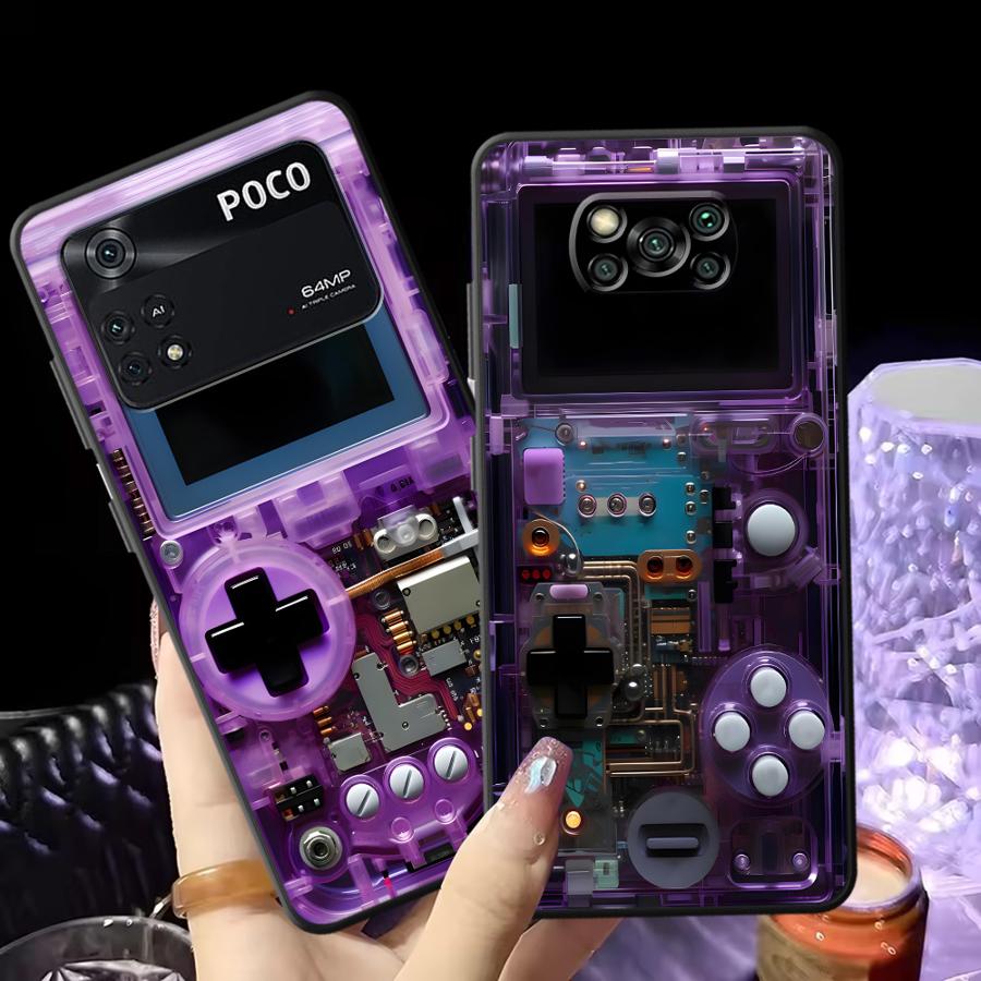 Gaming Console Logo - Etui na Xiaomi Poco X3 X4