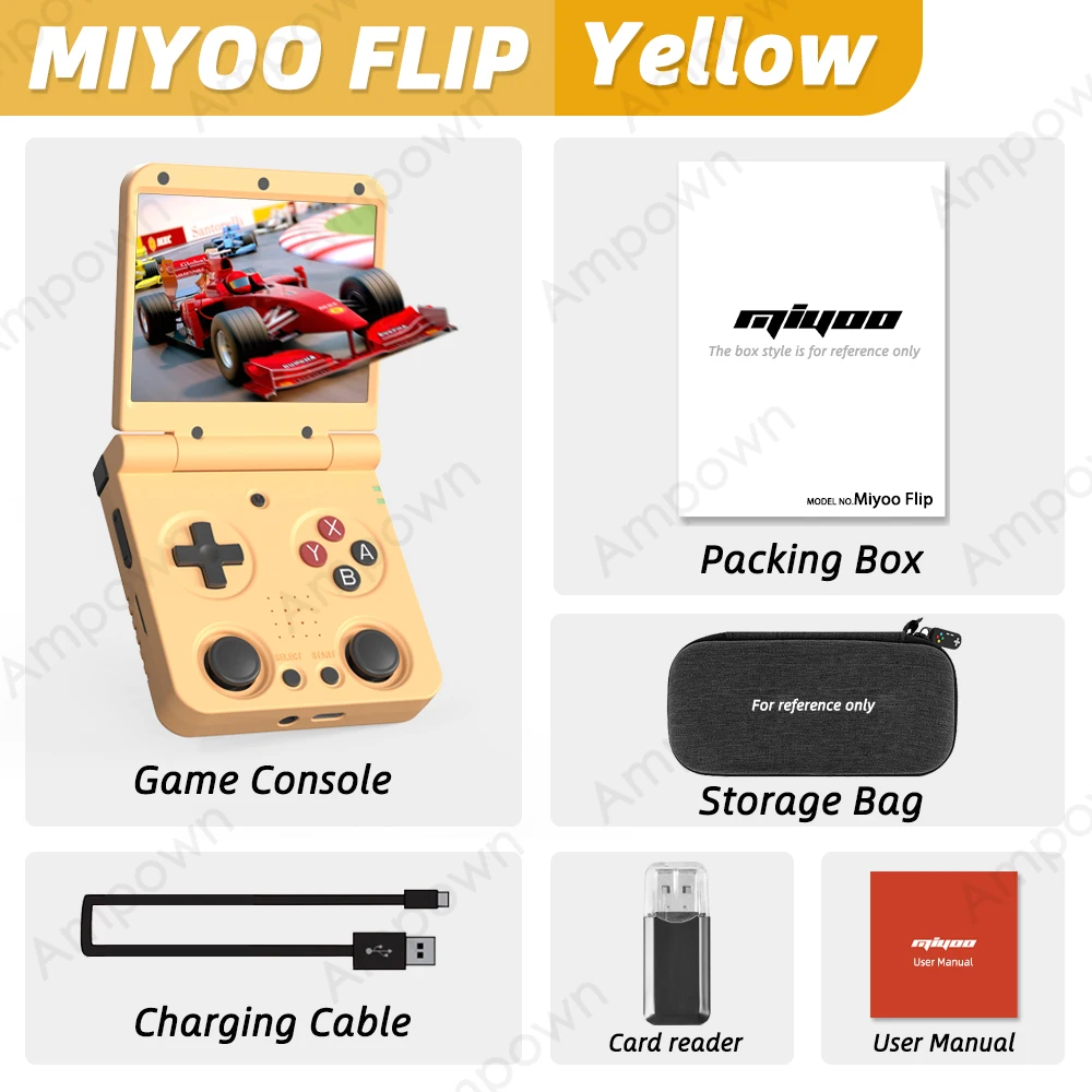 Gaming Console Os - Konsola przenośna MIYOO FLIP V2, system