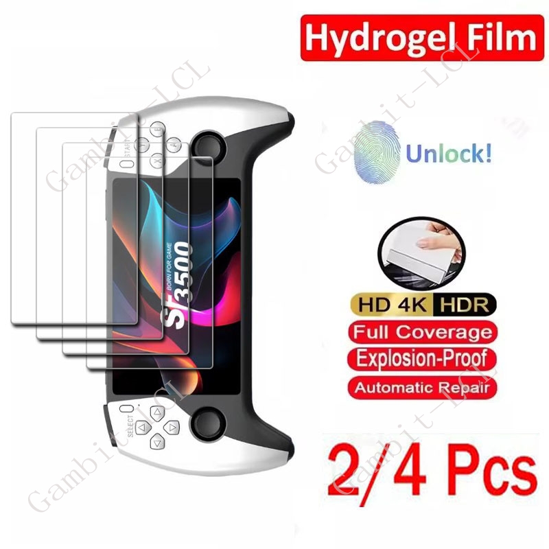 Gaming Console Handheld Retro - 2/4 SZT. Folia Hydrożelowa HD z