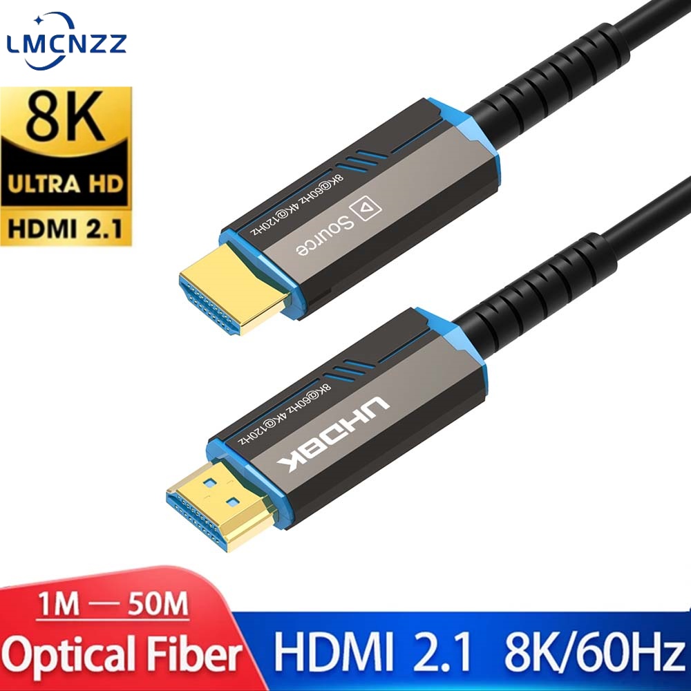 Hdmi Cable 2.1 - Kabel światłowodowy HDMI 2.1 48Gbps 4K/120Hz
