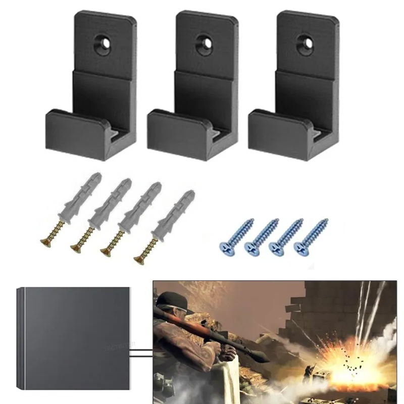 Gaming Console Monitor - Uchwyt ścienny do konsoli PS4 Uchwyt