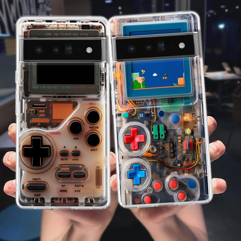 Gaming Console For Phone - Etui na telefon Google Pixel 9,8,7,6,5,4,4XL,7A,6A,5A,4A,3A,Pro,XL,5G