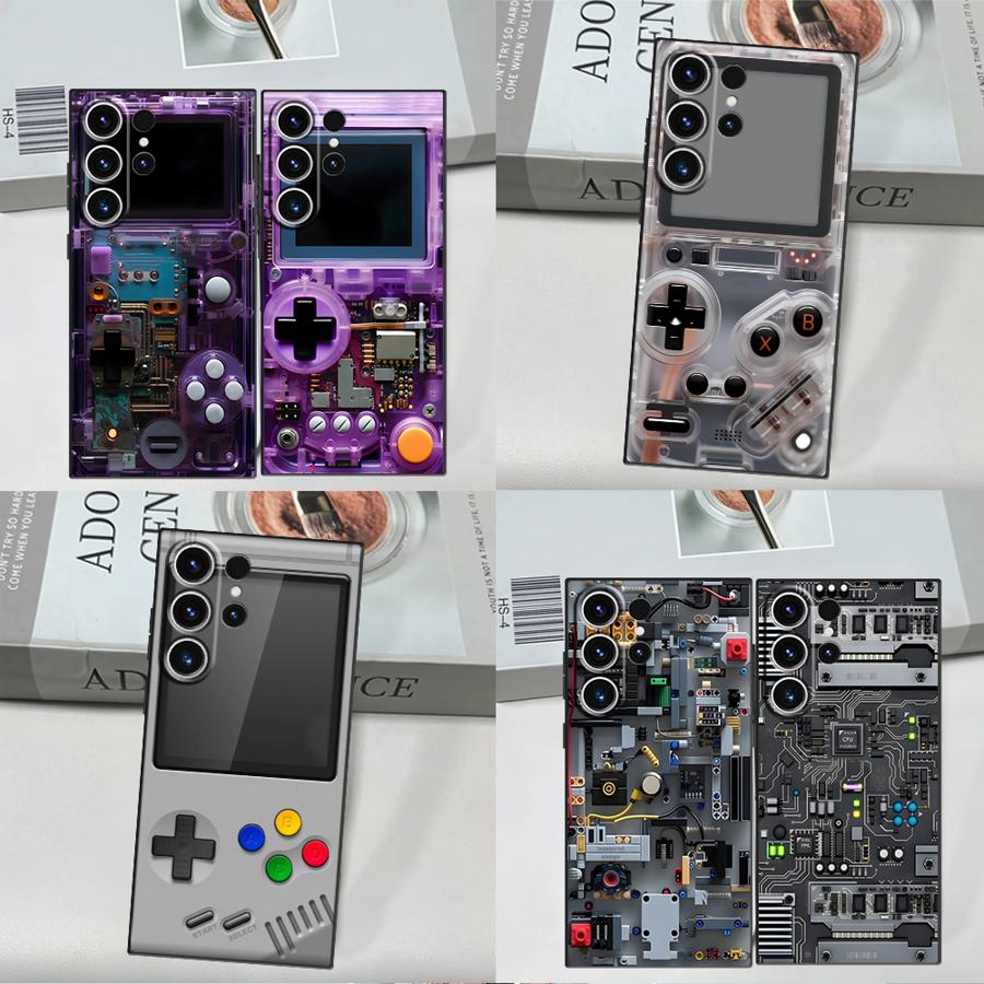 Gaming Console For Phone - Fioletowe etui na telefon w stylu