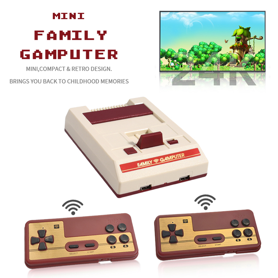Gaming Console Handheld Retro - Nowy FC 4K HD Game Stick