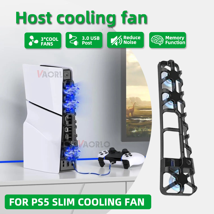 Console Cooling Fan - Wentylator chłodzący z 3 ustawieniami prędkości