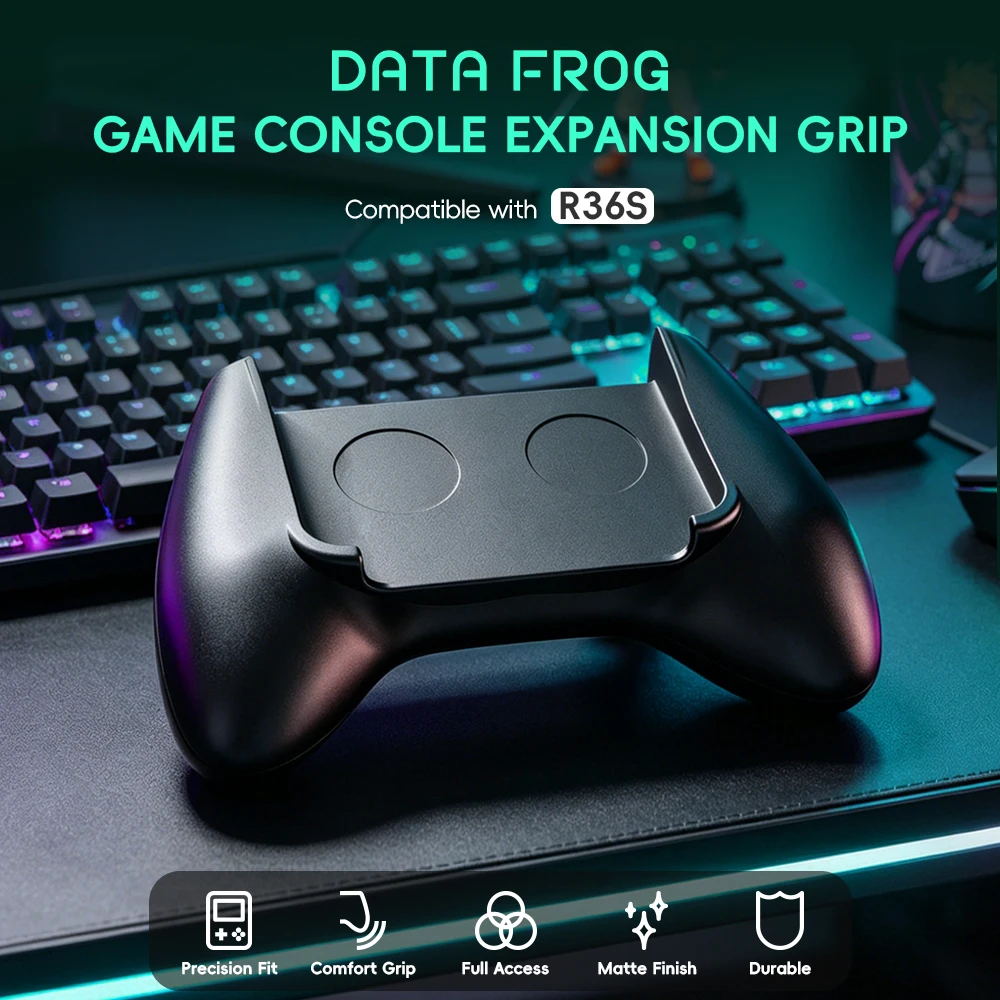 Gaming Console Handheld Retro - Data Frog R36S Game Grip Ergonomiczny