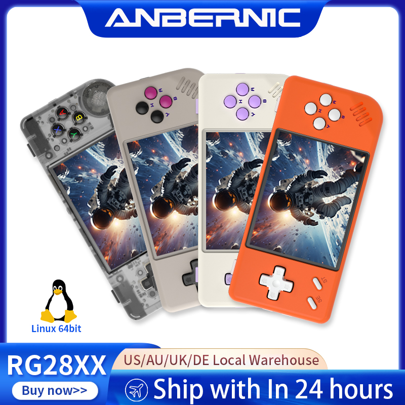 Gaming Console Retro Handheld - ANBERNIC RG28XX Retro Przenośna Konsola do