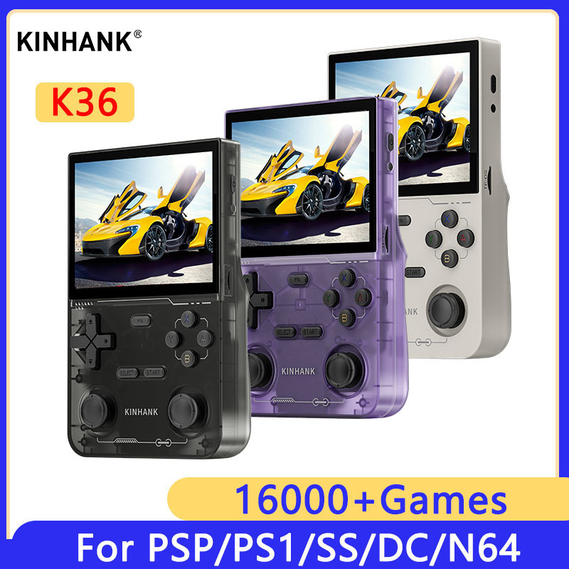 Gaming Console Handheld Retro - KINHANK K36 Retro przenośna konsola do