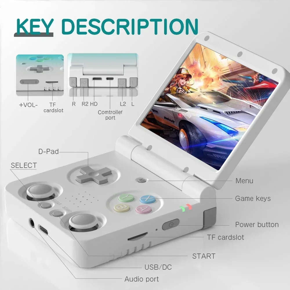 Konsola przenośna MIYOO FLIP V – Gaming Console Os recenzja i cena