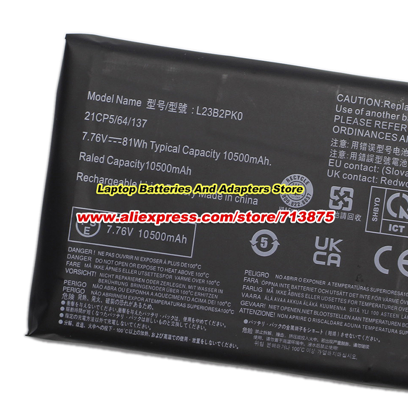 Bateria 81Wh L23B2PK0 7.76V 10 – Gaming Console Lenovo recenzja i cena