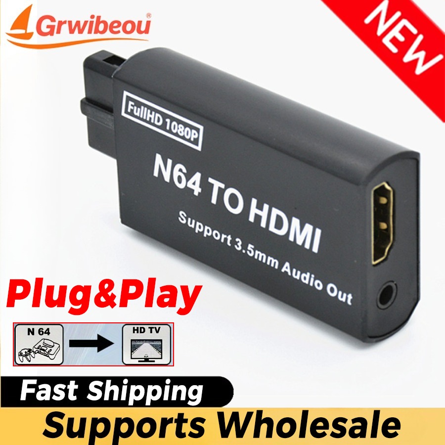 Grwibeou 1080P N64 do HDMI Ada – Gaming Console Nintendo recenzja i cena