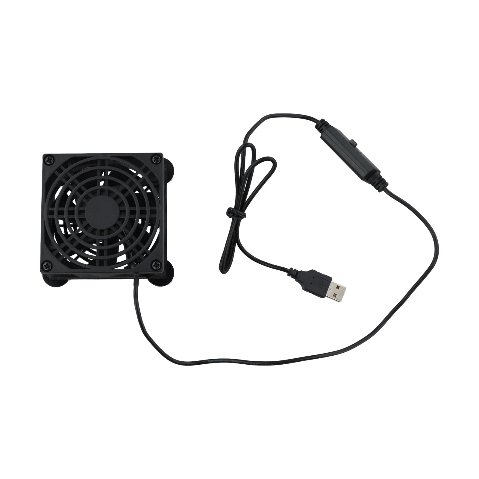 Wentylator chłodzący USB 80mm  – Gaming Console Cabinet recenzja i cena