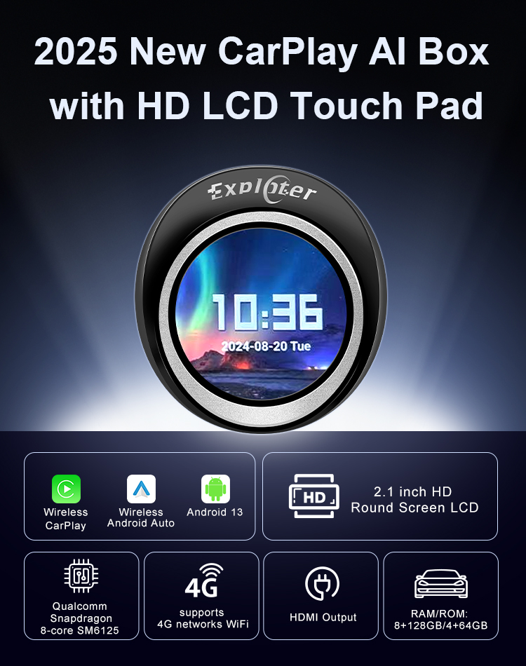 EXPLOTER ApplePie Touch CarPla – Hdmi Cable 2.1 recenzja i cena