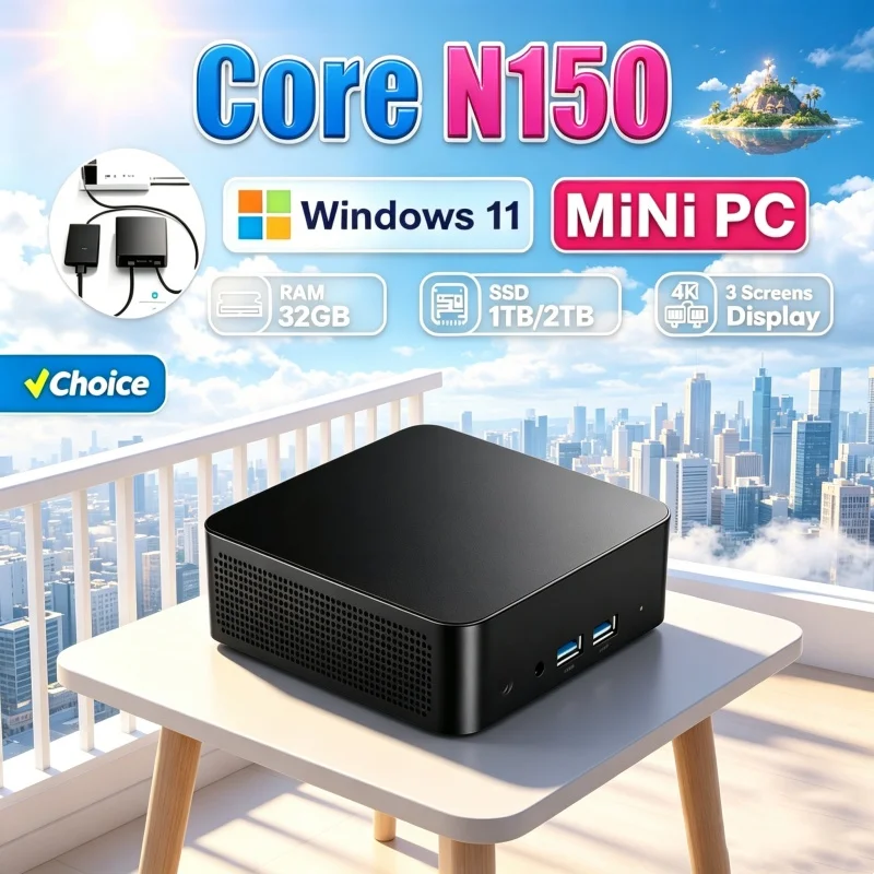 2026 Posh Core N150 MINI PC Wi – Gaming Console In 2026 recenzja i cena