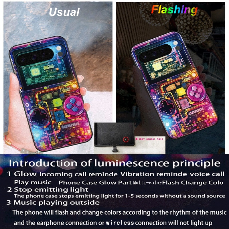Etui na telefon LED w stylu re – Gaming Console Google recenzja i cena