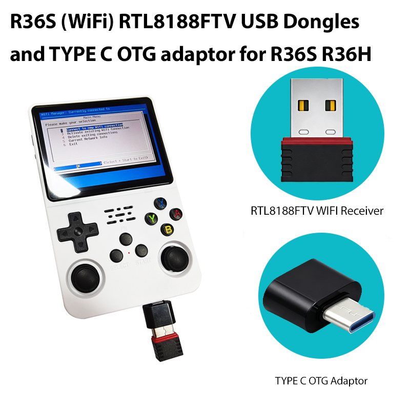 2026 R36S (WiFi) Dongle USB RT – Gaming Console In 2026 recenzja i cena