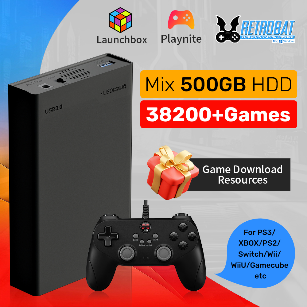 500 GB dysk twardy do gier Ret – Gaming Console Os recenzja i cena