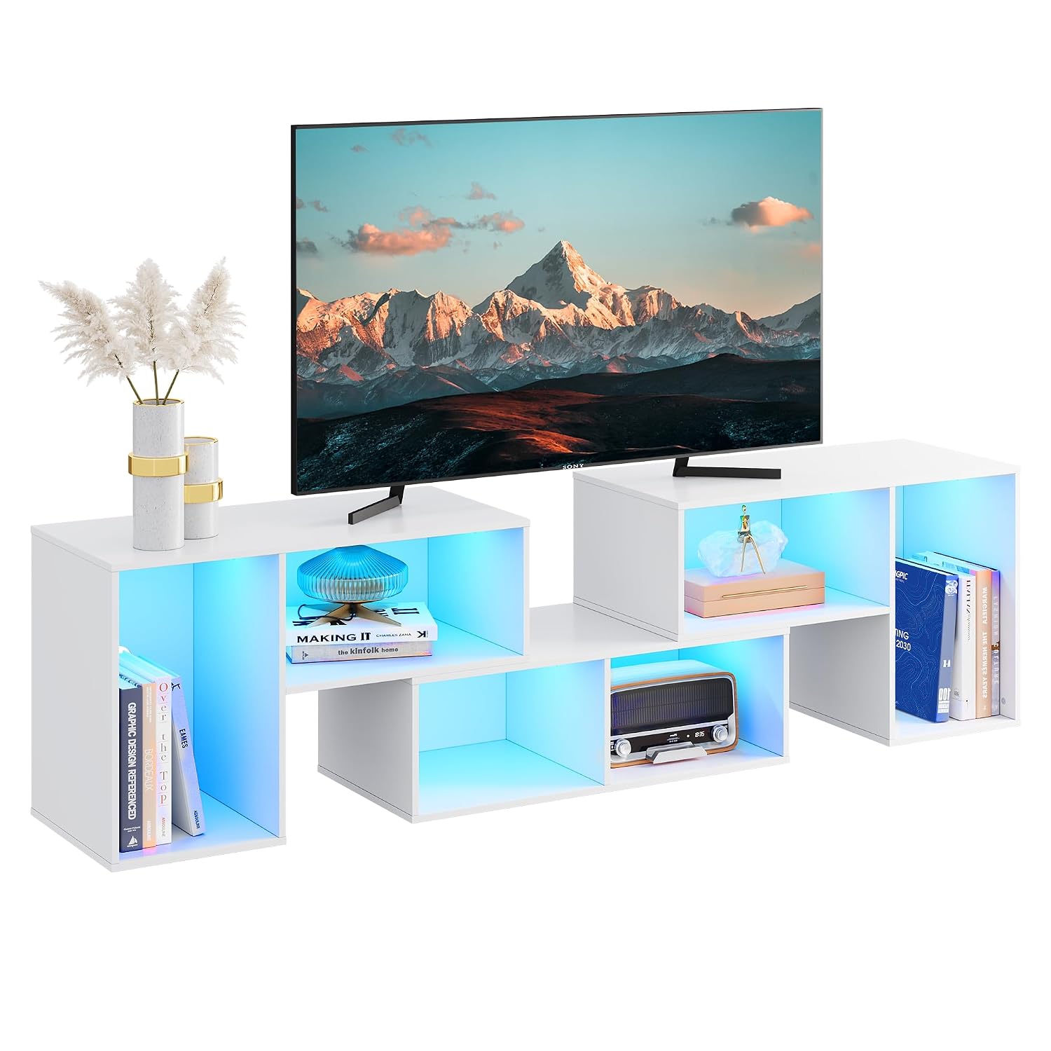 Rozkładana szafka RTV z paskie – Gaming Console Cabinet recenzja i cena