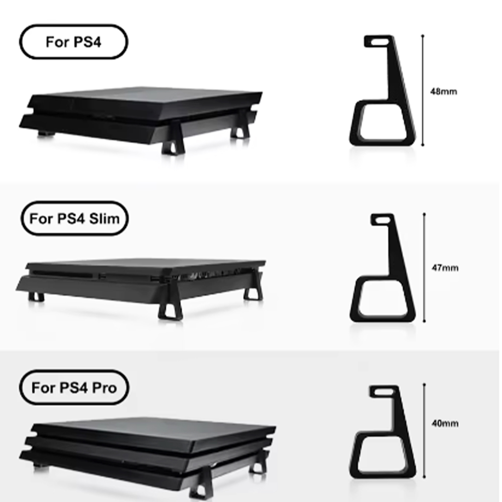 1Zestaw dla PS4 Slim Pro Feet  – Gaming Console Monitor recenzja i cena
