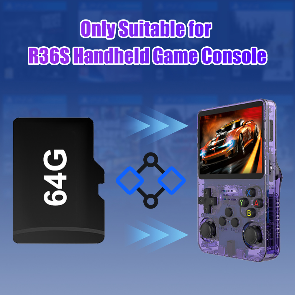 Karta TF 64G do konsoli retro  – Gaming Console Handheld Retro recenzja i cena