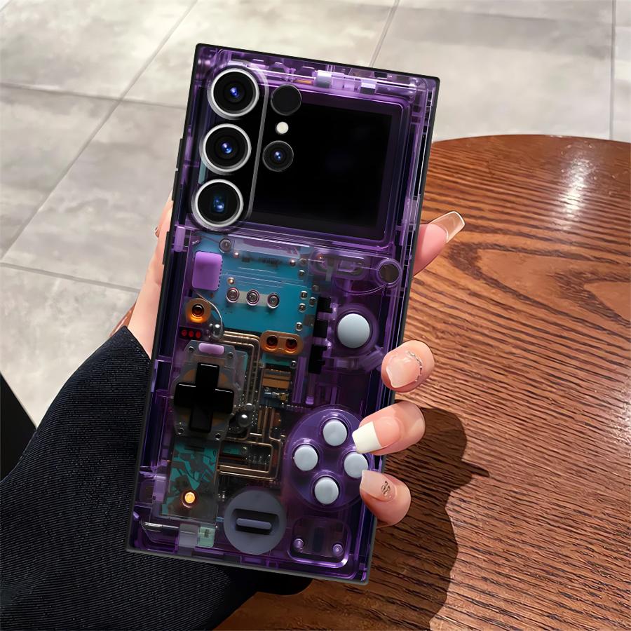Fioletowe etui na telefon w st – Gaming Console Logo recenzja i cena