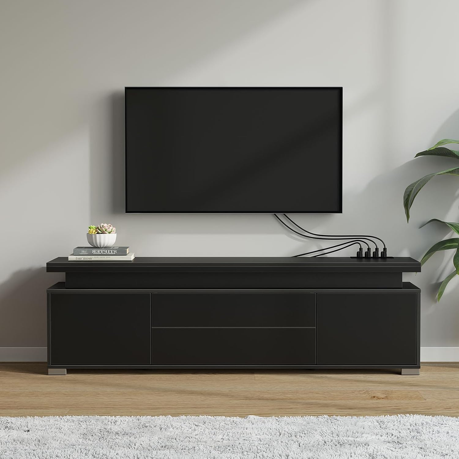 Szafka RTV z gniazdem zasilani – Gaming Console Cabinet recenzja i cena