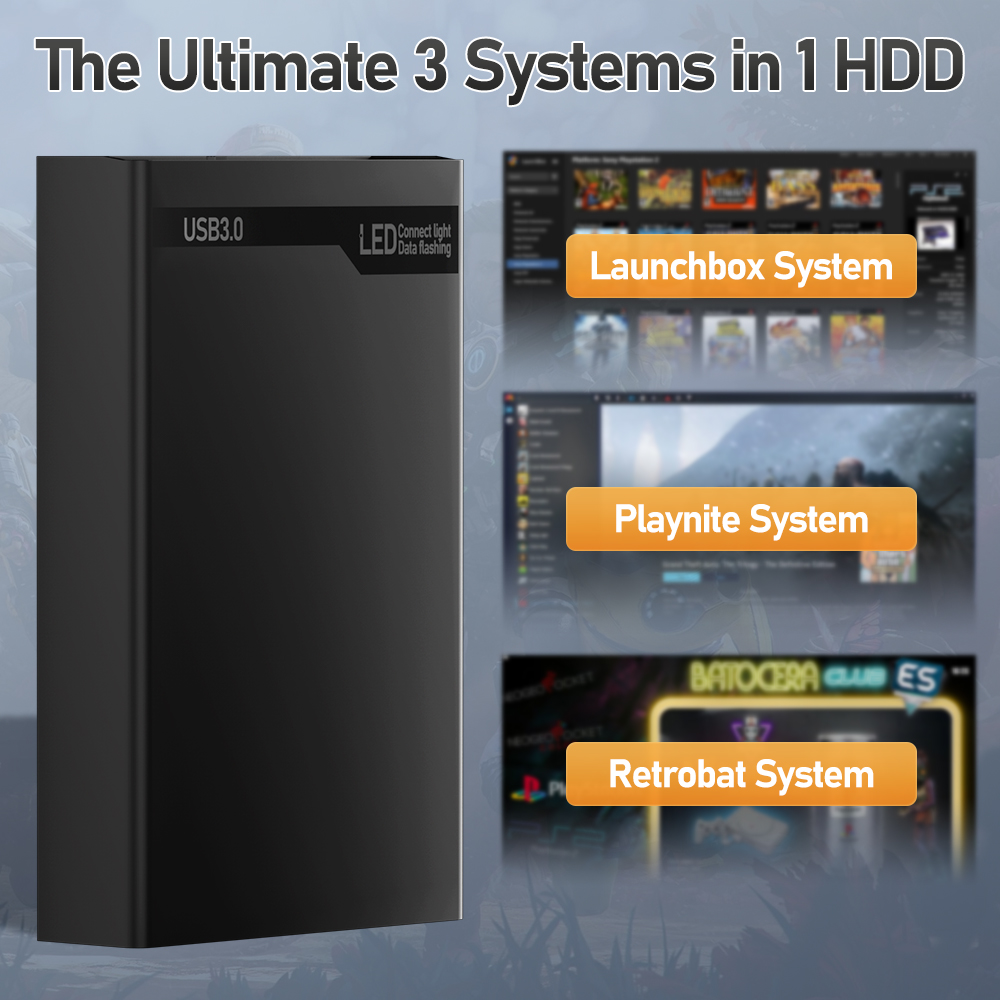 500G Retro Gaming HDD Konsola  – Gaming Console Os recenzja i cena