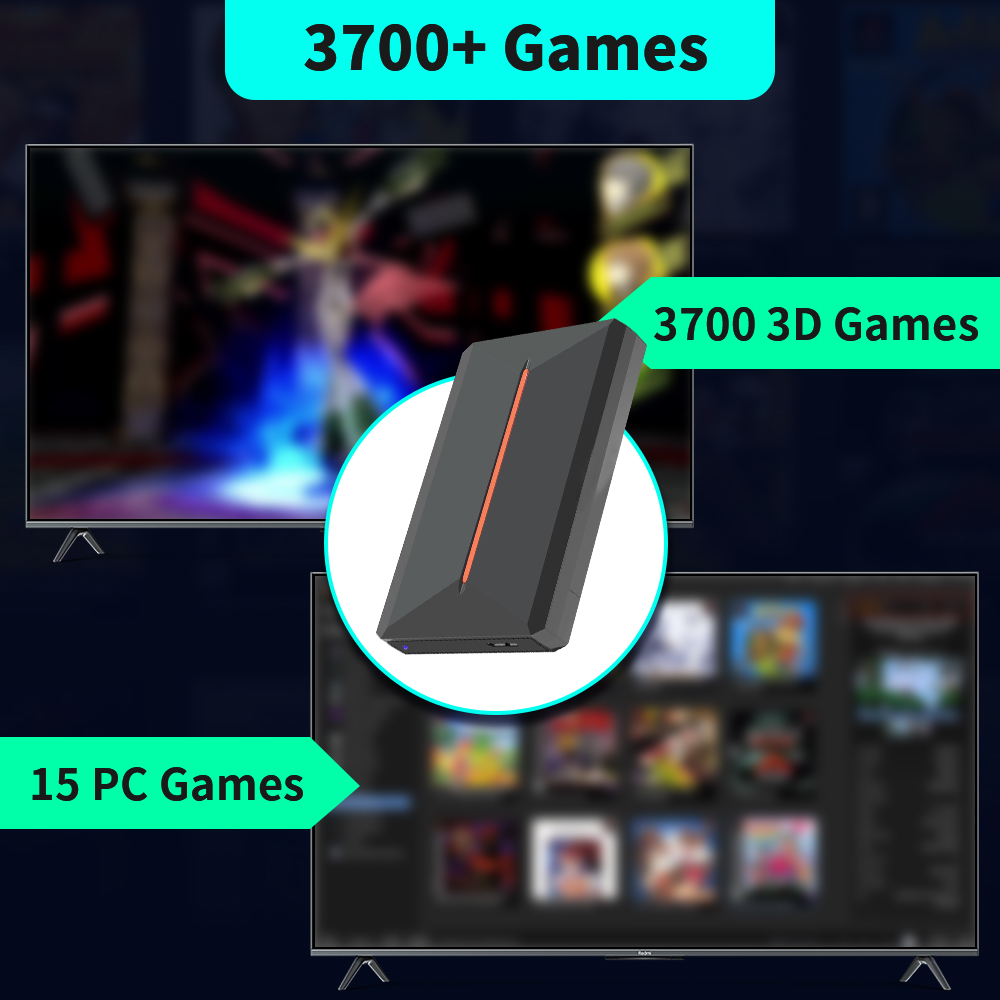 Launchbox OS 500 GB przenośna  – Gaming Console Os recenzja i cena