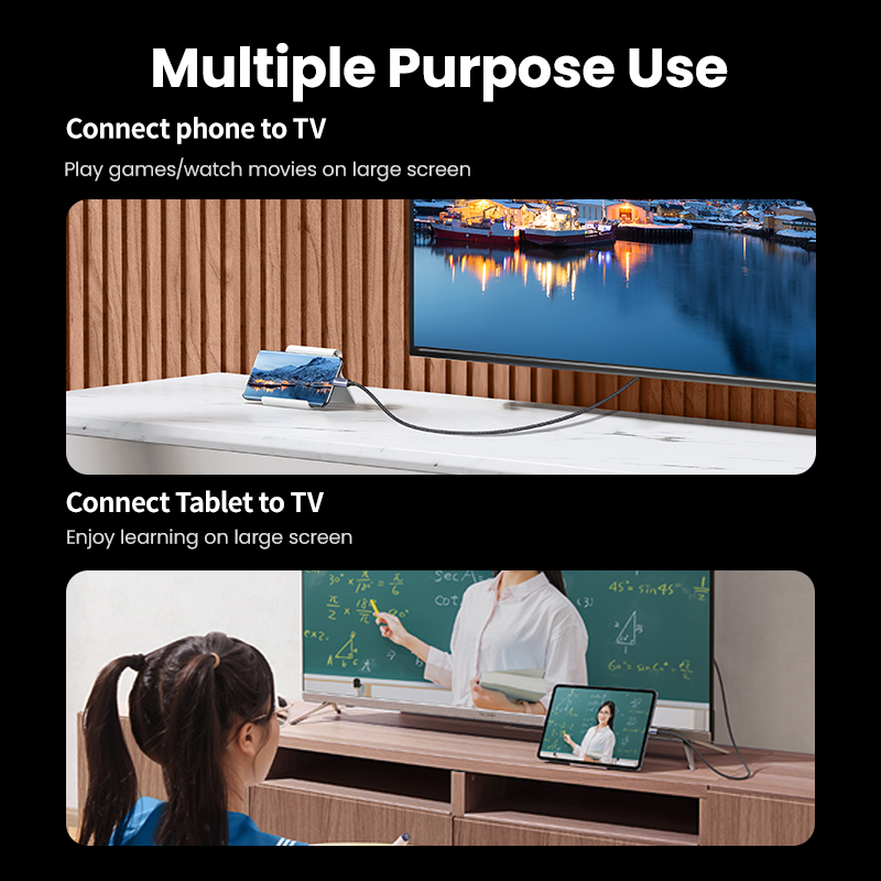 UGREEN Kabel USB C do 4K 8K zg – Hdmi Cable 2.1 recenzja i cena